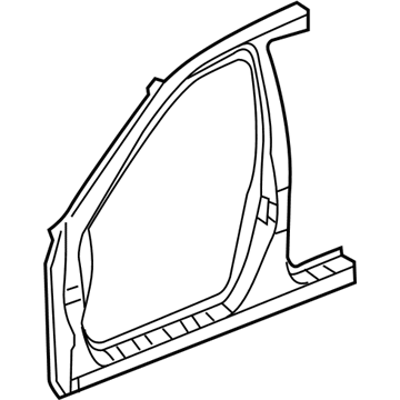 Acura 04635-SJA-A01ZZ Panel Set, Right Front (Outer)