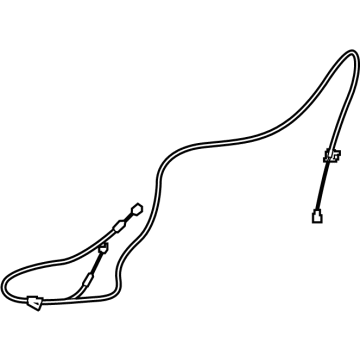 Acura 81325-TYA-A21 Cable Pull Strap Passenger Side