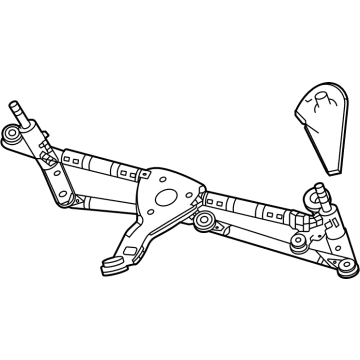 Acura Wiper Pivot Assembly - 76530-TGV-A02