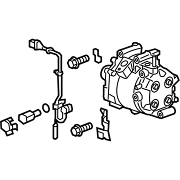 Acura 38810-R1A-A01 Compressor