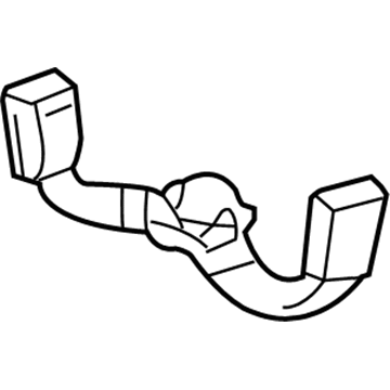 Acura 04823-SEC-A02ZD Buckle Set, Right Rear Seat Belt (Moon Lake Gray)