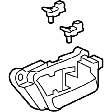 2010 Acura MDX Door Handle - 72160-STX-A02ZB