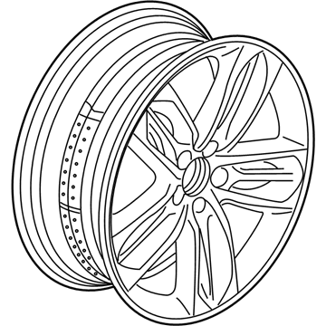 Acura RDX Rims - 42800-TJB-A20