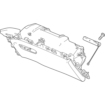 2023 Acura MDX Glove Box - 77501-TYA-A15ZB