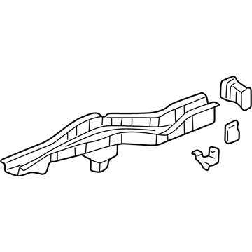 Acura 65610-S3V-A01ZZ Frame, Right Rear