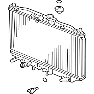 2006 Acura TSX Radiator - 19010-RBB-A01