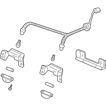 Acura 34100-ST7-A01 License Light Assembly