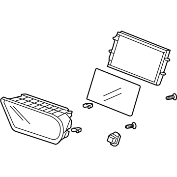 Acura 39810-TP1-305 Display Assembly, Navigation (Coo) (Alpine)