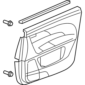 Acura MDX Door Trim Panel - 83551-STX-A13ZG