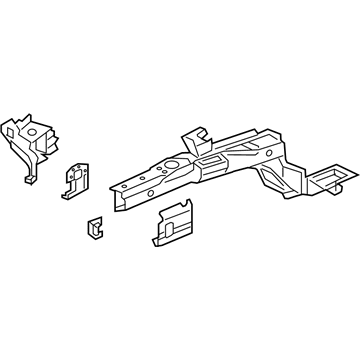 Acura 60910-TY3-305ZZ Frame, Left Front Side