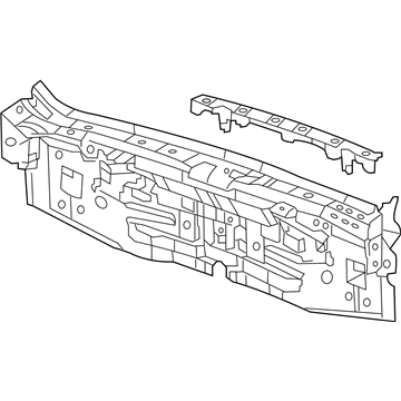 Acura 66100-TL7-A00ZZ Rear Panel