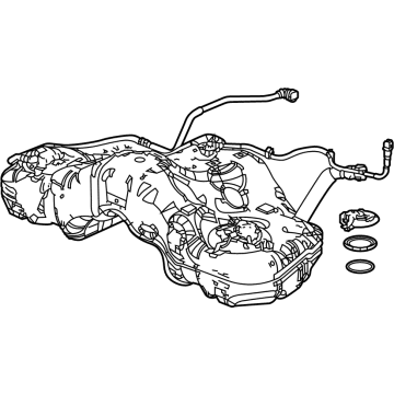 Acura 17044-TGV-A03 Set, Fuel Tank Component