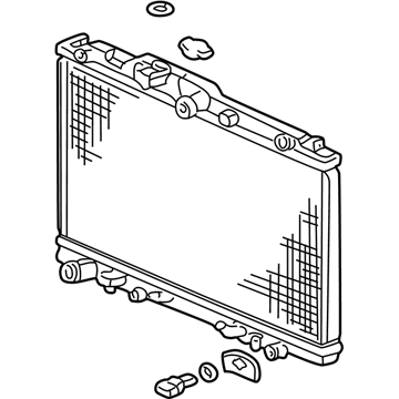 Acura TL Radiator - 19010-P8E-A51