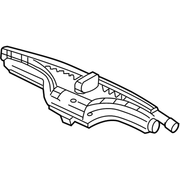 Acura 77460-S3V-A01 Duct Assembly, Front Defroster