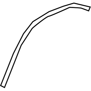 Acura 74475-TJB-A00 Rear Right Fender Liner Deflector