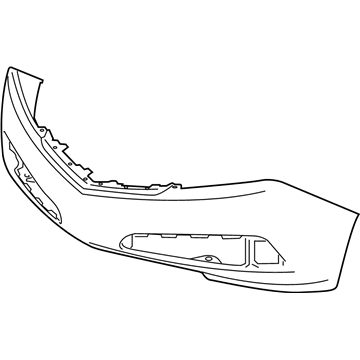 Acura 04711-SZN-A91ZZ Front Bumper (Dot) Face