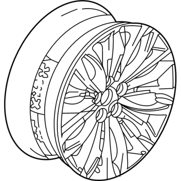 2022 Acura TLX Rims - 42800-TGZ-A90