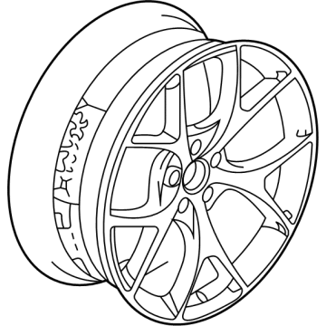 2022 Acura TLX Rims - 42800-TGZ-A80