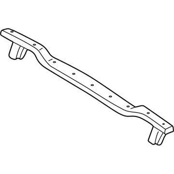 Acura 71541-SZ3-000ZZ Rear Bumper-Upper Reinforcement