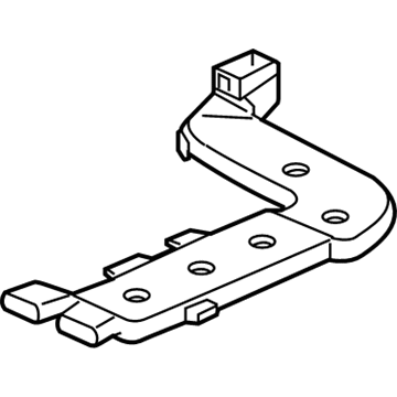 Acura 83331-TZ5-A00 Duct, Right Rear Heater