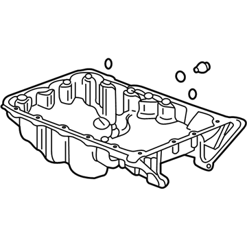 Acura 11200-RJA-010 Oil Pan