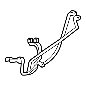 Acura 32754-TJB-A00 Wire Harness, Left Rear Door