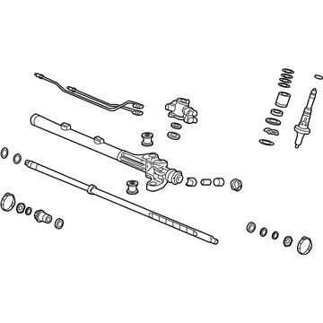 2004 Acura TSX Rack And Pinion - 53601-SEC-A02