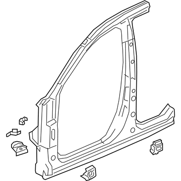 Acura 63520-TJB-315ZZ Stiffener Ring Component Left