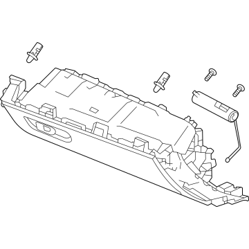 2022 Acura TLX Glove Box - 77501-TGV-A15ZA