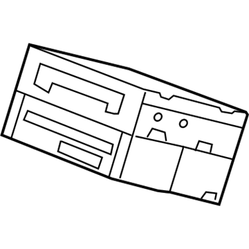 Acura 39100-STX-A50RM Panel/Tuner Unit