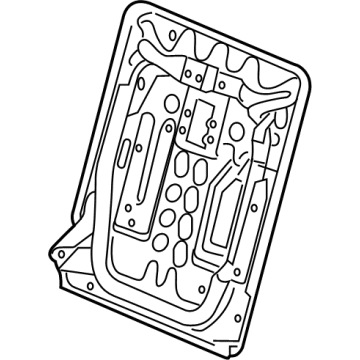 Acura 82526-TZ5-A01 Frame, Left Rear