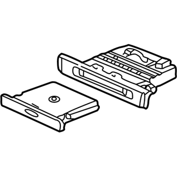 Acura 77240-S3M-A01ZA Tray Assembly, Storage (Chamois Gray No. 3)