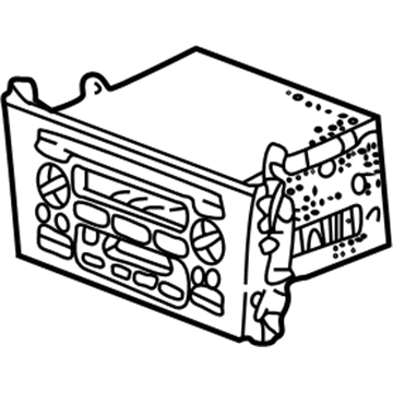 Acura 39100-S0K-A01ZA Tuner Assembly, Automatic Radio (20Wx4) (Chamois Gray No. 3) (Alpine)