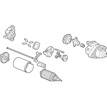 Acura RDX Starter Motor - 06312-R8A-505RM