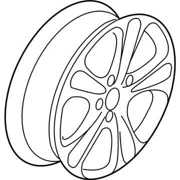 2007 Acura RDX Rims - 08W19-STK-201A