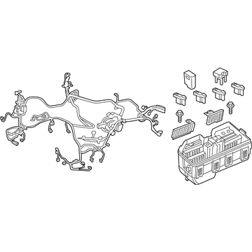 Acura 32200-TX6-A10 Wire Harness, Engine Room