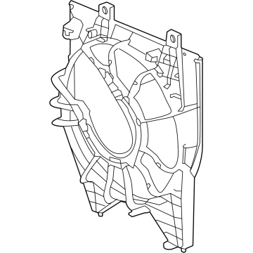 2022 Acura TLX Fan Shroud - 19015-6S9-A01