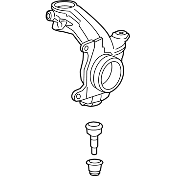 Acura TLX Steering Knuckle - 51210-TZ7-A00