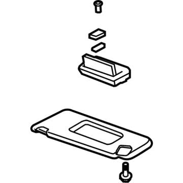 2012 Acura MDX Sun Visor - 83280-STX-A02ZD