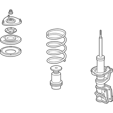 Acura RSX Shock Absorber - 51602-S6M-C53