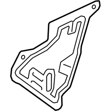 Acura 72821-TL0-003 Seal, Right Rear Door Hole