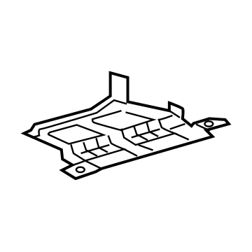 Acura 84624-TJB-A00 Bracket, Rear Right Side Lining