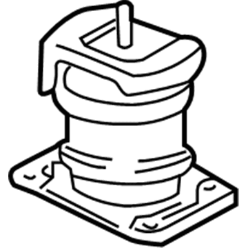 Acura 50800-S3V-A03 Front Engine Mounting Rubber