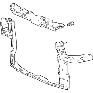 2023 Acura MDX Radiator Support - 60400-TYB-A00