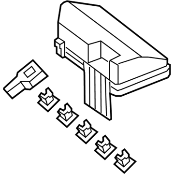 Acura 38256-TP1-A01 Cover, Relay Box (Upper)