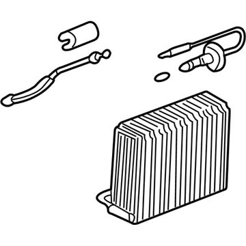 Acura 80210-S0K-A02 A/C Evaporator Core