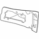 Acura 34157-TZ5-A12 Gasket, Left