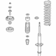 Acura 51602-S3M-A11 Left Front Shock Absorber Assembly