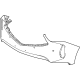 Acura 04711-TJB-A20ZZ Face, Front Bumper