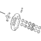 Acura 45018-31M-A01 Caliper Sub-Assy.